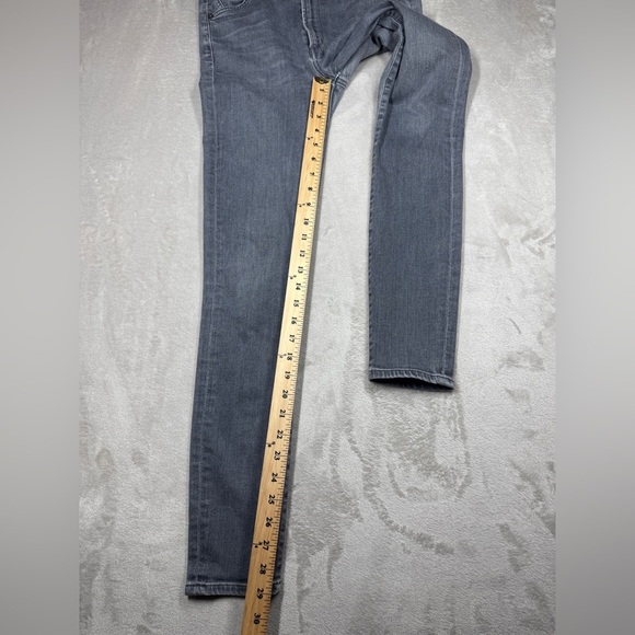 Citizens of Humanity COH Chrissy Ultra High Rise Skinny Grey Zip Fly Jeans 27 - Picture 10 of 16
